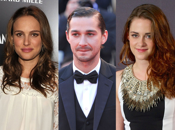 Natalie Portman, Shia Labeouf, Kristen Stewart Natalie Portman, Shia Labeouf, Kristen Stewart